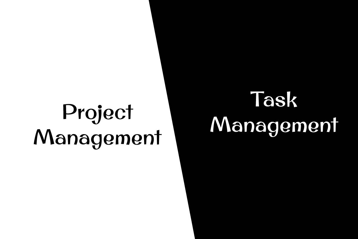 Difference Between Project Management And Task Management