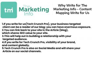 Why Write for The Marketing Info - Content Mapping Write for Us