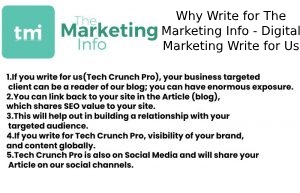 Why Write for The Marketing Info - Digital Marketing Write for Us