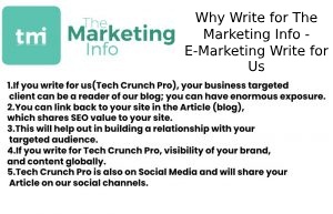 Why Write for The Marketing Info - E-Marketing Write for Us
