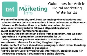 Guidelines for Article Digital Marketing Write for Us