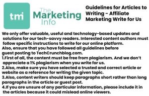 Guidelines for Article E-Marketing Write for Us