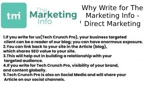 Why Write for The Marketing Info - Direct Marketing Write for Us