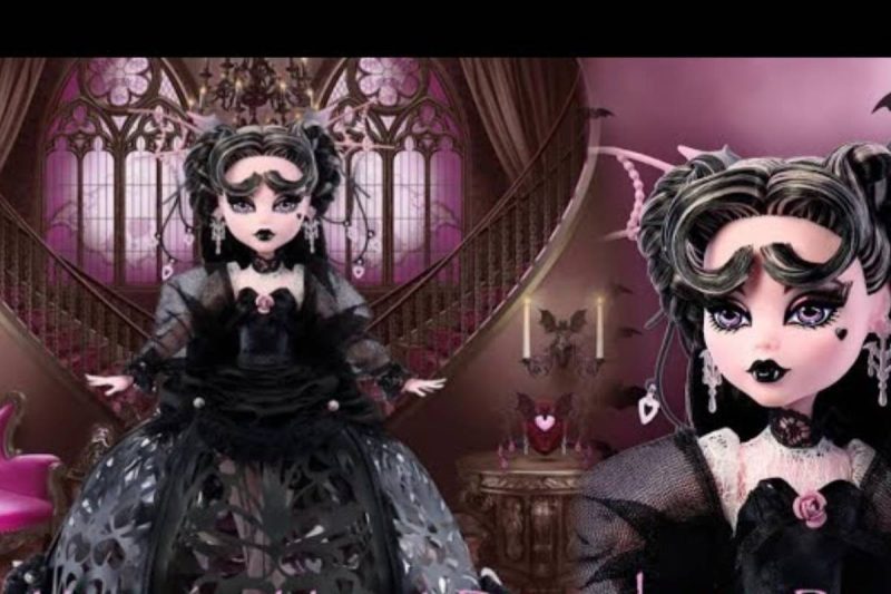 monster high draculaura vampire heart